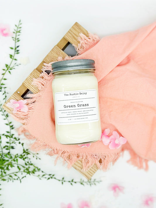 Green Grass - 16 oz. Soy Candle