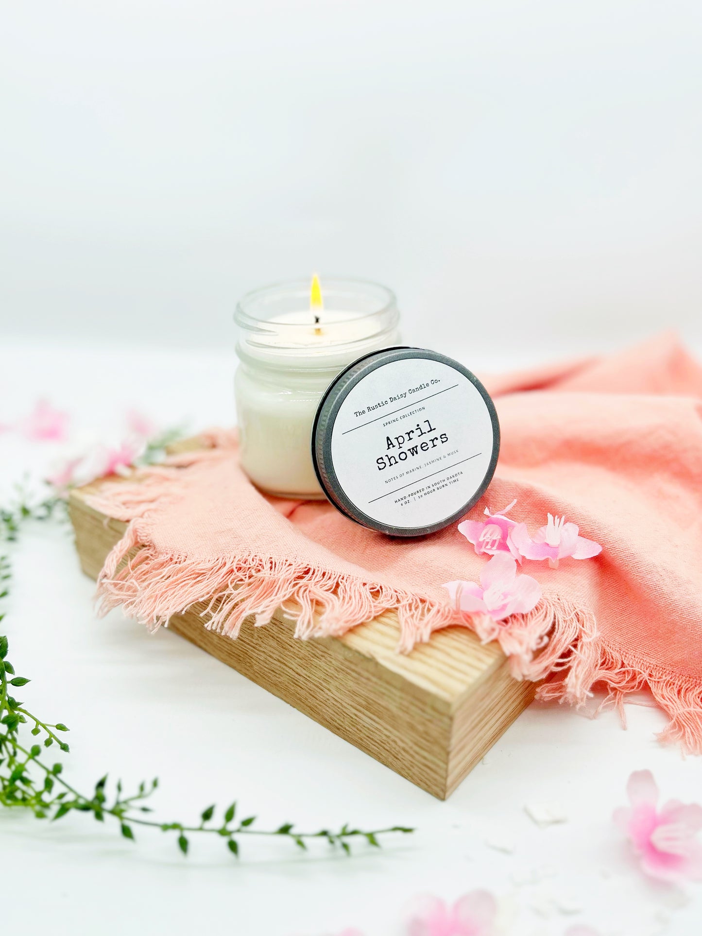 April Showers - 8 oz. Soy Candle