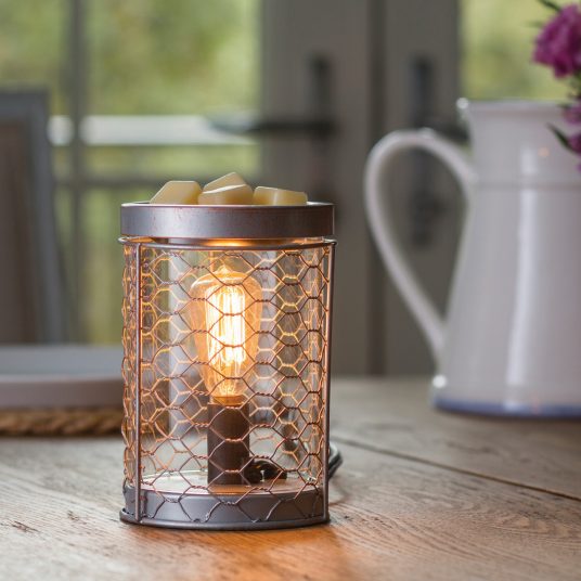 Vintage Chicken Wire Illumination Wax Warmer