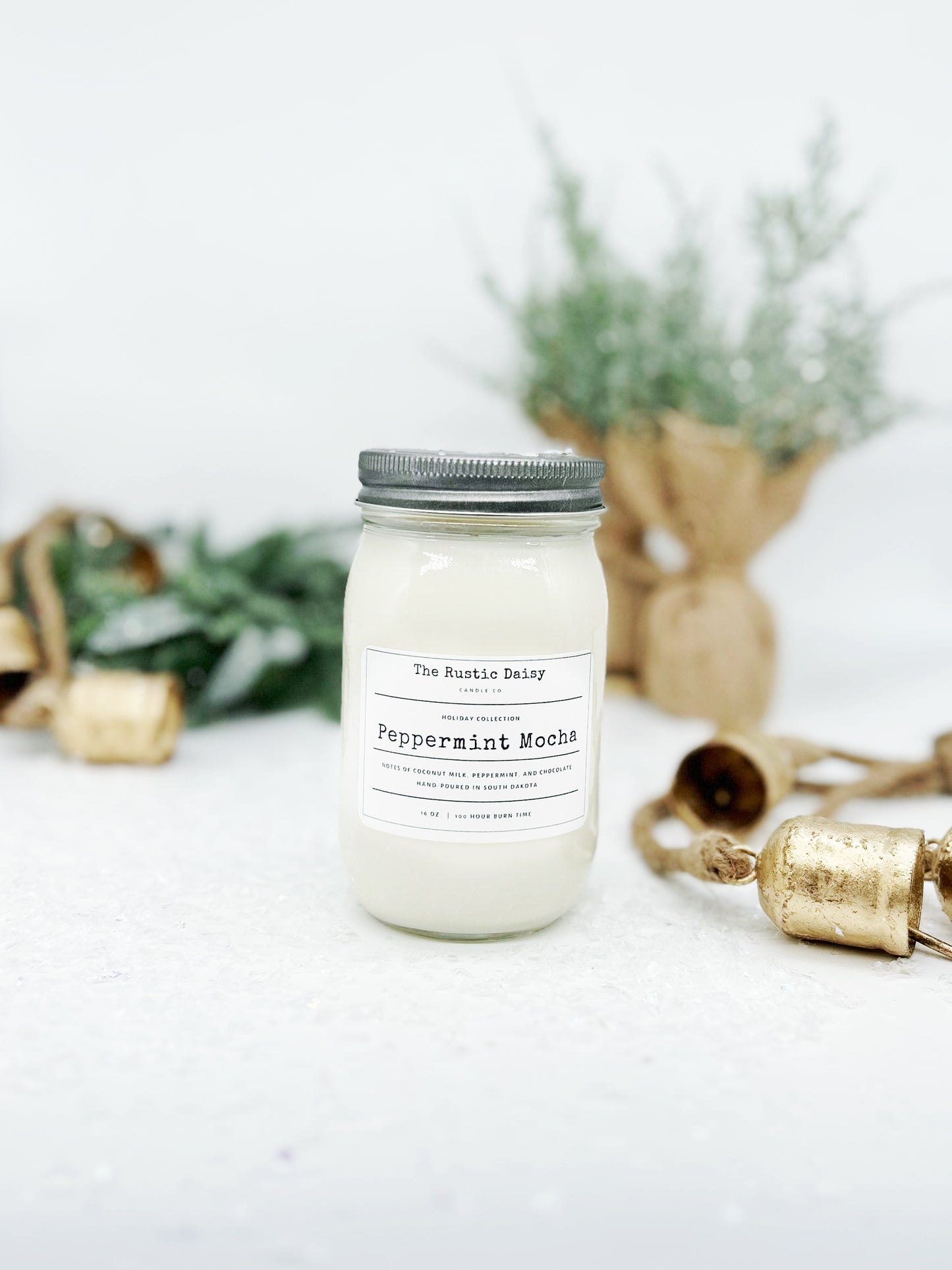 Peppermint Mocha - 16 oz. Soy Candle