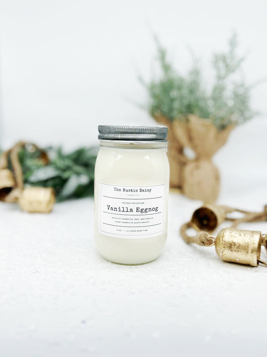 Vanilla Eggnog - 16 oz. Soy Candle