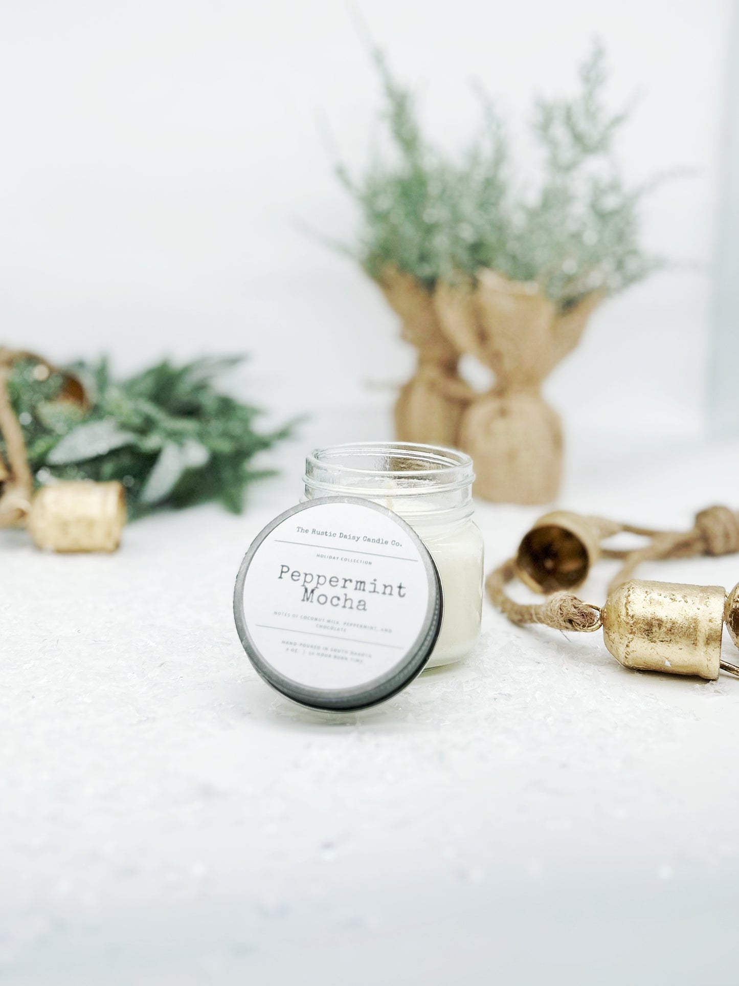 Peppermint Mocha - 8 oz. Soy Candle