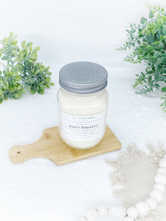 God’s Country - 16 oz. Soy Candle